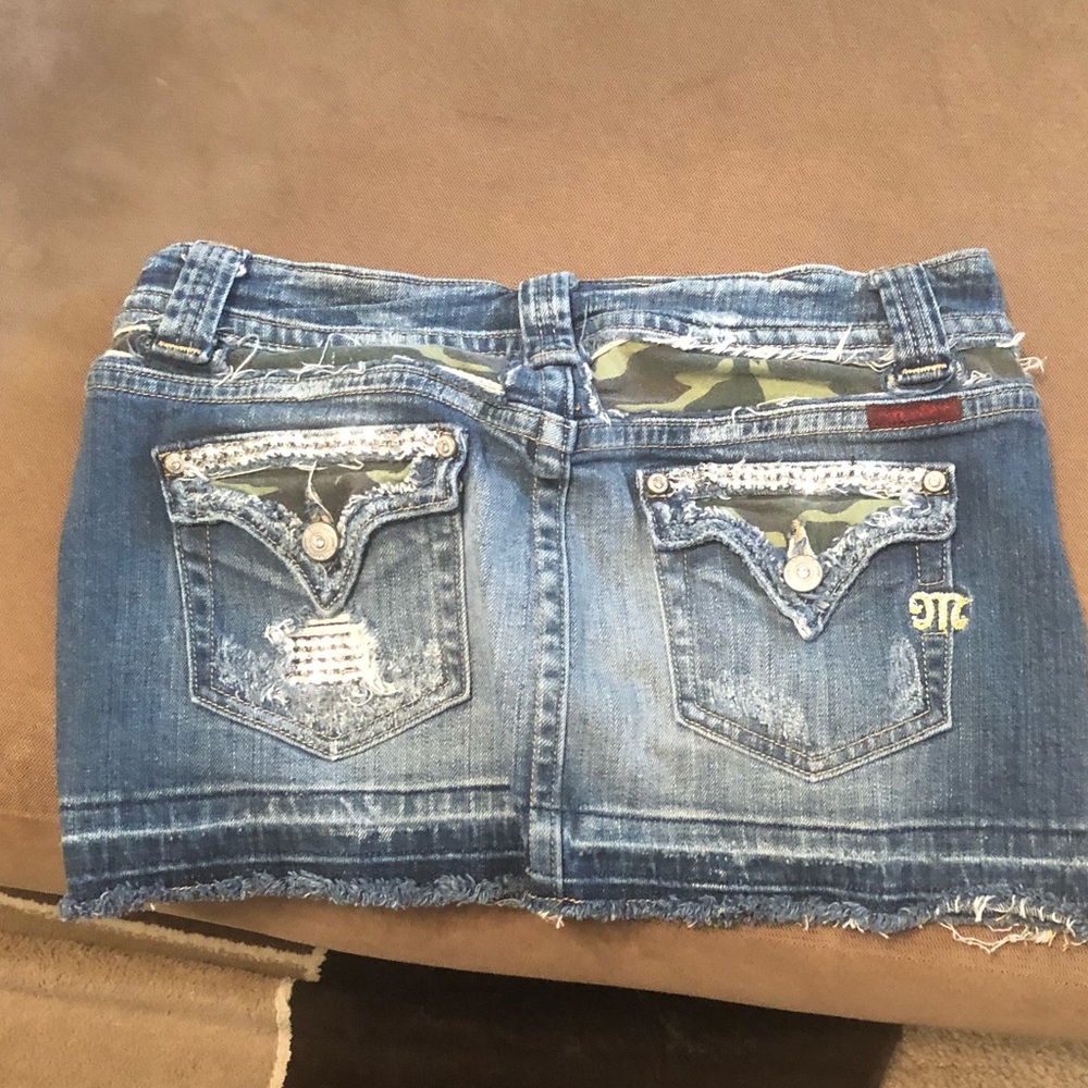 Miss Me Jean Skirt